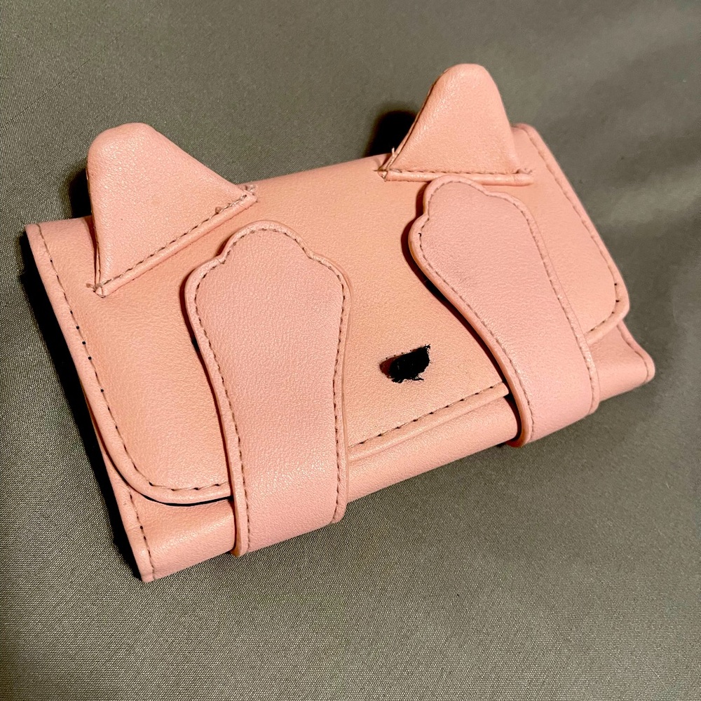 Cat Wallet with Velcro paws